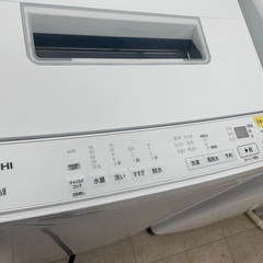 ◇ドリーム尼崎1号館◇【ジモティー割引対象商品】ヒタチ 7kg洗濯機 BW-G70J 2024年製の画像