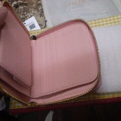 財布 「TREASURE TOPKAPI」シュリンクレザー 二つ折り 財布 レディースの画像