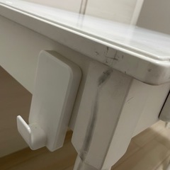 モモナチュラル　MOMO natural　机　デスク　白　ホワイトの画像