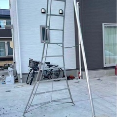 アルミ製　三脚脚立　 はしご　12尺 の画像
