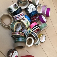 マスキングテープ　多数の画像