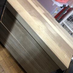 【リサイクルショップどりーむ鹿大前店】No3569　大きな木箱　移動簡単キャスター付き　道具入れ　物入れの画像