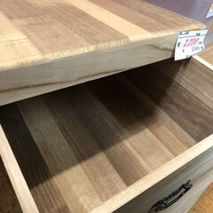 【リサイクルショップどりーむ鹿大前店】No3569　大きな木箱　移動簡単キャスター付き　道具入れ　物入れの画像