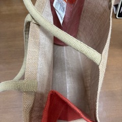 無印のジュートバック、トートバックの画像