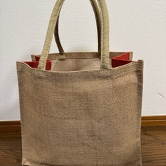 無印のジュートバック、トートバックの画像