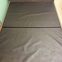 セミダブル ベット ウッド調　木目の画像