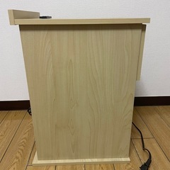 サイドテーブル コンセント付き の画像