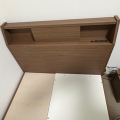 ニトリ　シングルベッドフレーム 無料でお譲りしますの画像