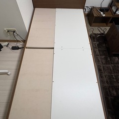 ニトリ　シングルベッドフレーム 無料でお譲りしますの画像