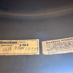 16インチ　ブリザック　ノア　ボクシーの画像