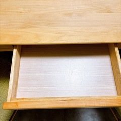 天然木 ダイニングセットの画像