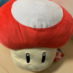 スーパーマリオ　キノコ　ぬいぐるみの画像