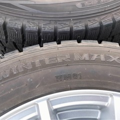WEDS JOKER スタッドレス 17インチ 7j 225/60R17 114.3 5H 4本セット アルファード ヴェルファイアの画像