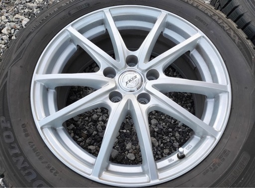 WEDS JOKER スタッドレス 17インチ 7j 225/60R17 114.3 5H 4本セット アルファード ヴェルファイア