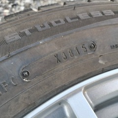 WEDS JOKER スタッドレス 17インチ 7j 225/60R17 114.3 5H 4本セット アルファード ヴェルファイアの画像