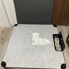 ニトリ　正方形こたつ　SFT-75BKの画像