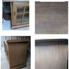 【中古】カリモク サイドボード ブラウン レトロの画像