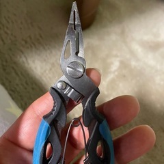 釣り　ラインカッター　フィッシングプライヤーの画像