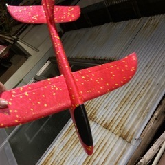 発泡スチール飛行機の画像