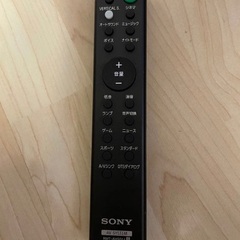 SONY サウンドバー リモコン付き 24Vの画像