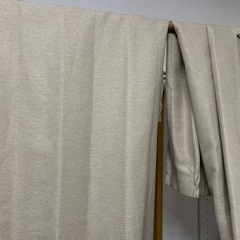 ニトリカーテン ノーブル3 アイボリー 幅-100/丈-140cm)。の画像