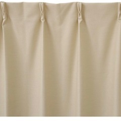 ニトリカーテン ノーブル3 アイボリー 幅-100/丈-140cm)。の画像