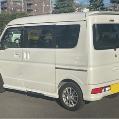 車検2年付 令和2年式エブリィワゴンPZターボスペシャル4WD、フルセグナビ ドラレコ ETC 電動オートステップ 両側パワースライド 道内配送可の画像