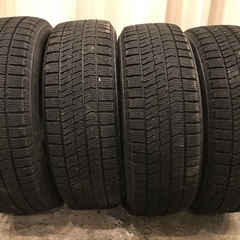 【値下げしました 5万円→3.9万円】ブリヂストンBLIZZAK VRX2 スタッドレスタイヤ ホイールセット2020年製の画像