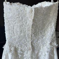 【一式セット】ウェディングドレス Aライン プリンセスラインの画像