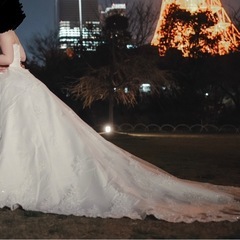 【一式セット】ウェディングドレス Aライン プリンセスラインの画像