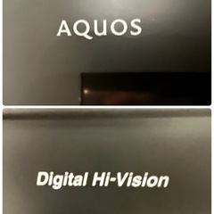 SHARP AQUOS  37インチの画像