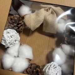 【新品未開封】クリスマスリースの画像