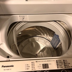 Panasonic冷蔵庫、洗濯機のセットの画像