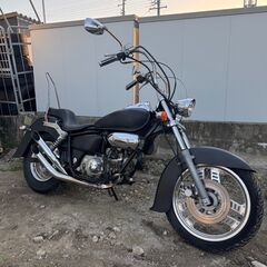 愛知発★ ホンダ マグナ50 MAGNA HONDA カスタム 2本出しマフラーの画像