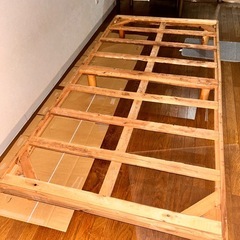 シングルベッド　置き代(フレーム)の画像