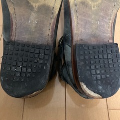 ABBey Road グレー レザーブーツ　革靴　28.5 メンズの画像