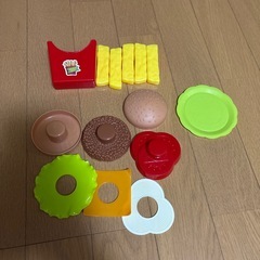 おままごと　ハンバーガーセット　ごっこ遊びの画像