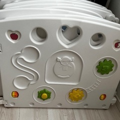 コロコロランド　オールホワイト　完売品　ベビーサークル　白　シンプルの画像