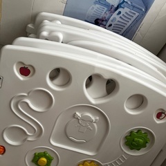 コロコロランド　オールホワイト　完売品　ベビーサークル　白　シンプルの画像