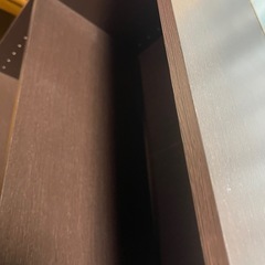 0円／引取限定　ブラウン本棚　幅61×奥行28.6×高さ88cm　まとめて引取優先 価格：0円（現状渡し・ノークレームノーリターン）の画像