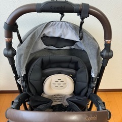 【美品】コンビ スゴカル Switch エッグショック AS アッシュグレーの画像