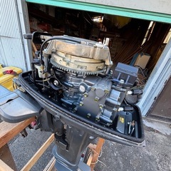スズキ9.9馬力船外機セル付の画像