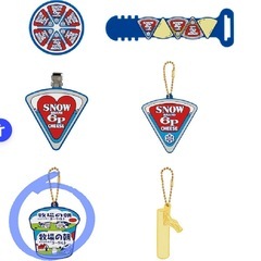 【未使用】雪印メグミルク 牧場の朝 キーホルダーの画像