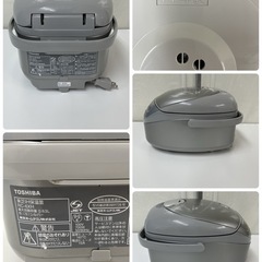 R097 ☀️ TOSHIBA IH炊飯ジャー 3.5合炊き 14年製 RC-6XH ⭐ 動作確認済 ⭐ クリーニング済の画像