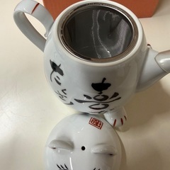 ◎有田焼 縁起物 猫 急須の画像