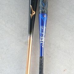 配達先決定🚚　無料配達します🚚野球部の息子様に💖バット２本💖ミズノ💖ビヨンドマックスオーバル💖Victory Stage トレーニングバット💖の画像