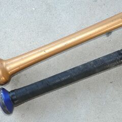 配達先決定🚚　無料配達します🚚野球部の息子様に💖バット２本💖ミズノ💖ビヨンドマックスオーバル💖Victory Stage トレーニングバット💖の画像