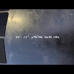 アルメリック　ネックベアード2 5.6 ブラックシャドウ カーボン サーフボードの画像