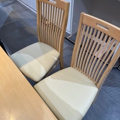 配達可【食卓4点セット】クリーニング済み【管理番号1206】野の画像