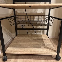 オープンラック/キッチン収納に便利の画像